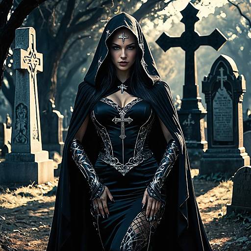 Dark Veil Shadow Huntress in Graveyard