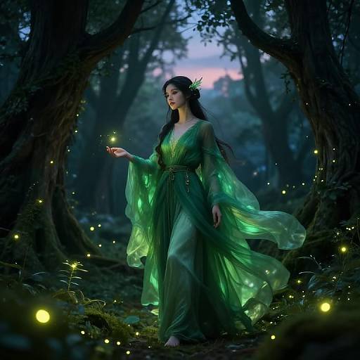 Ethereal Forest Nymph Nicolete