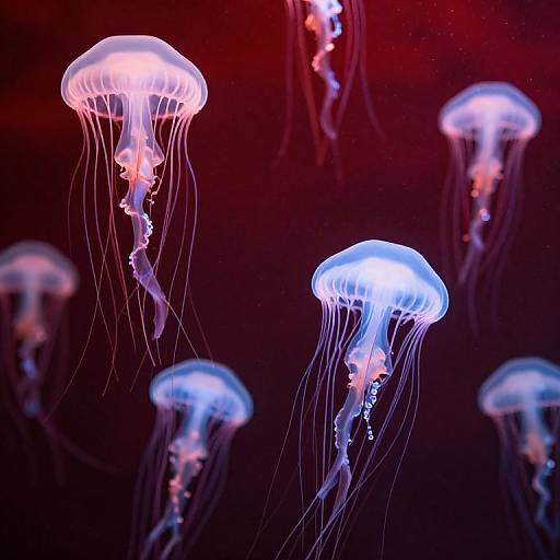 Ethereal Jellyfish Twilight Glow