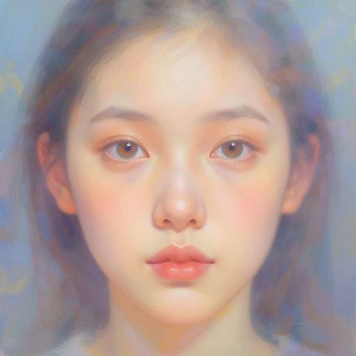 Surreal Wide Interocular Portrait