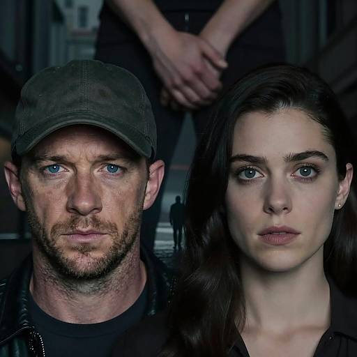 Mysterious Collage of Tom Hardy and Woman