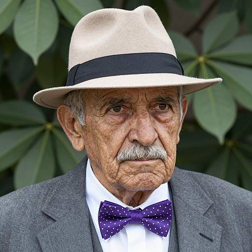 Elegant Portrait of an Elderly Gentleman