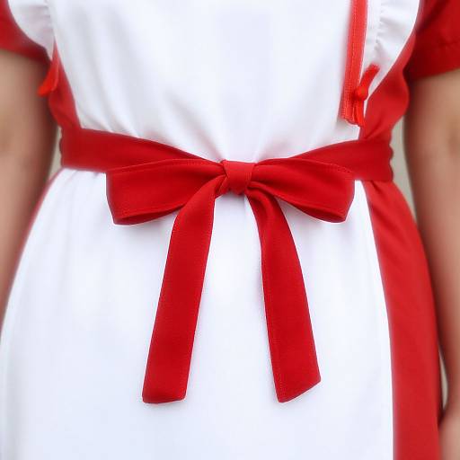 Close-Up Traditional Maid Honor Dress