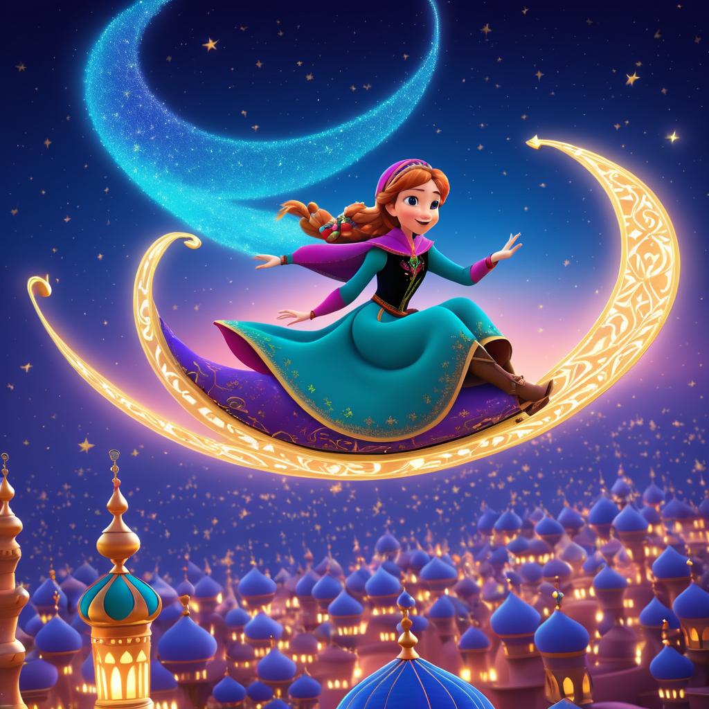 Whimsical Journey of Princess Anna