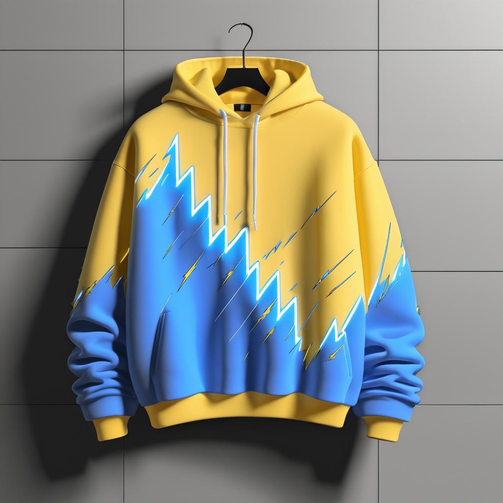 YZY Gap Style 3D Sweatshirt Design