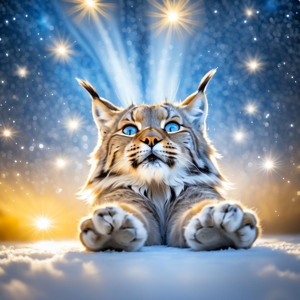 Dreamy Lynx: A Wide Angle Perspective