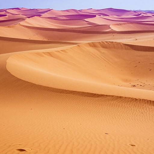 Surreal Chromatic Desert Dreamscape