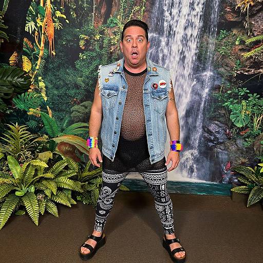 Eclectic Fashion in Tropical Rainforest