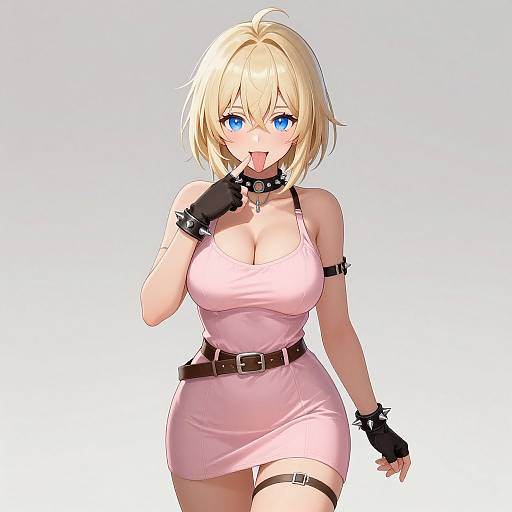 Anime Style Elphelt Portrait