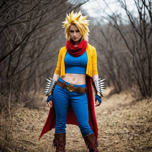 Stylish Isaac Golden Sun Cosplay Outfit