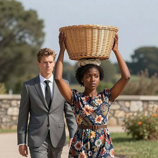 Outdoor Portrait of Diverse Friendship