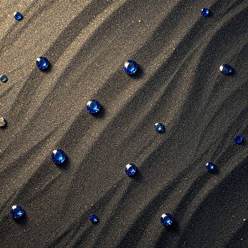Dieselpunk Close-Up with Shiny Sand