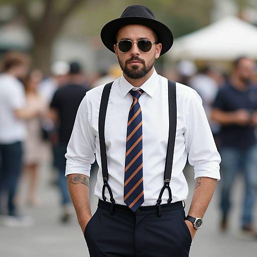 Stylish Male Theme Party Outfit