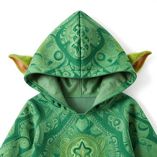 Intricate Green Goblin Costume Design