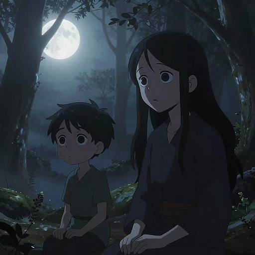 Ryukishi07 Style Ethereal Forest Scene