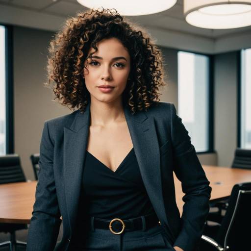 Confident businesswoman in office