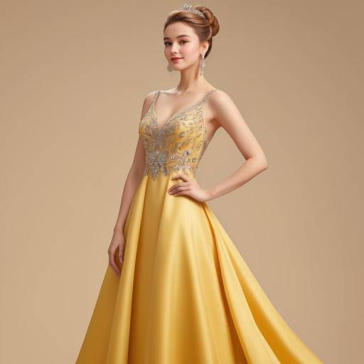 Charming Lady in Elegant Dress Charming Lady in Elegant Dress