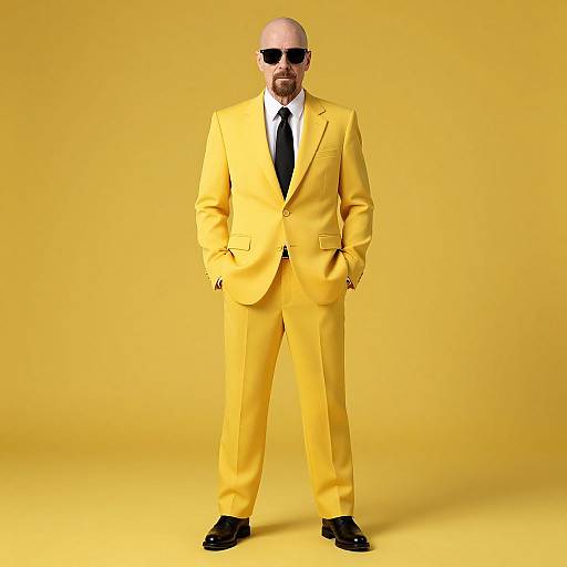 Breaking Bad Inspired Yellow Suit