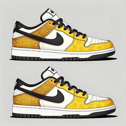 Fantasy JRPG Hip Hop Sneaker Design