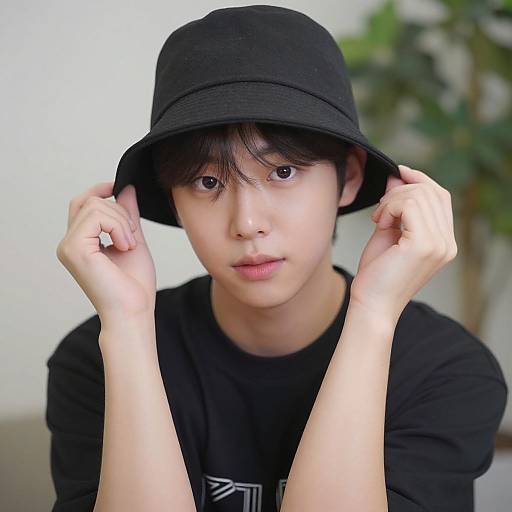 Realistic Portrait of Korean Male