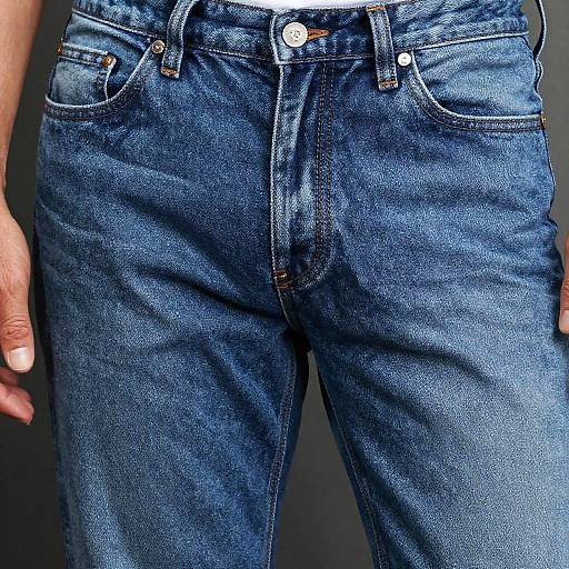 Tom Cruise Denim Closeup Detail