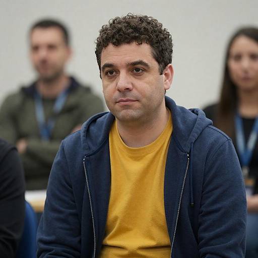 Portrait of a Middle-Aged Man Outdoors