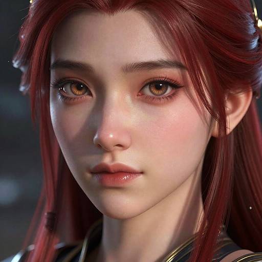 Ultra-Realistic Aloy Portrait in 8K