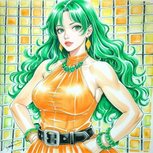 Heroic Elegance: A Stylish My Hero Academia Girl