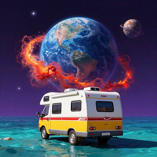 Psychedelic RV on a Cosmic Ocean
