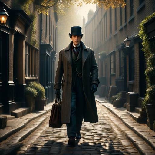 Cinematic Sherlock Holmes in Victorian London