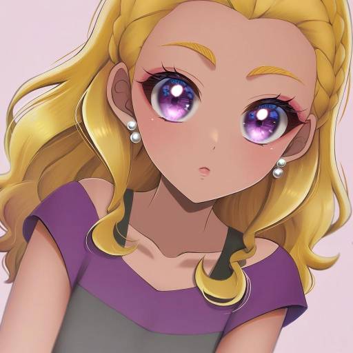 Illustration of Amamiya elena, precure in the style of Yuuka nonoko