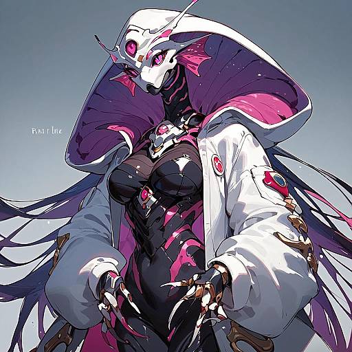 Anthropomorphic Alien Creature Concept Art