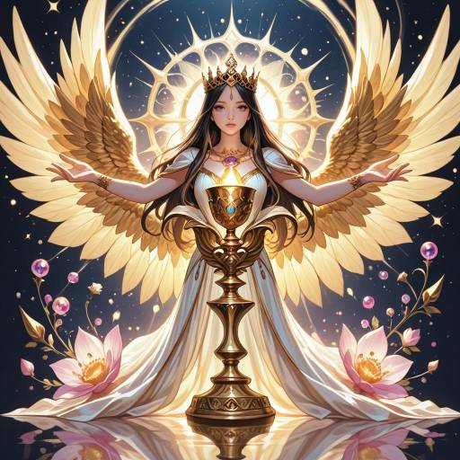 Celestial Being with Shimmering Wings Celestial Being with Shimmering Wings