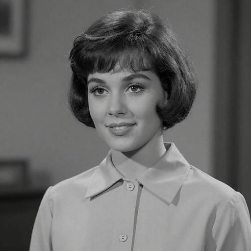 Vintage 1960s Portrait of a Young Woman