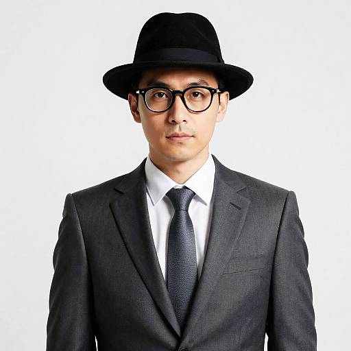 Thriller Style Man in Suit