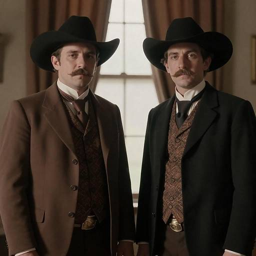 19th Century Cowboys in Classic Attire