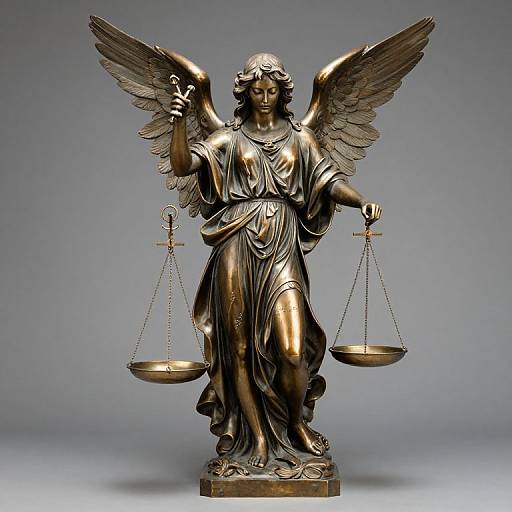 Veronese Bronze Archangel Michael Statue