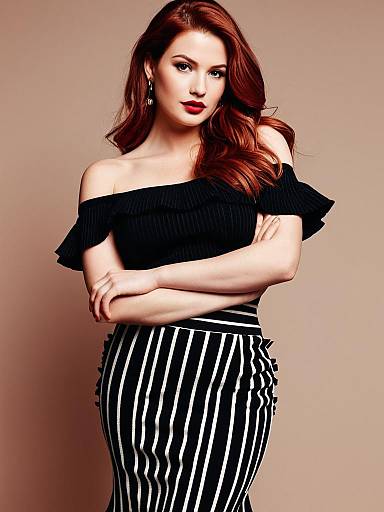 Trendy Night-Out Fashion Photography Shot