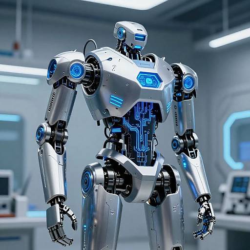 Advanced Robotic Prototype in Lab