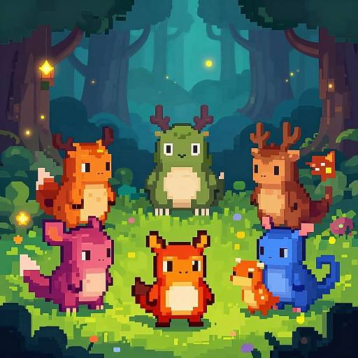 Enchanting Pixel Art Fantasy Sprites