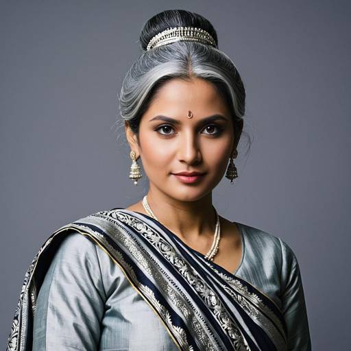 Elegant Cosplay of Geeta's Mother