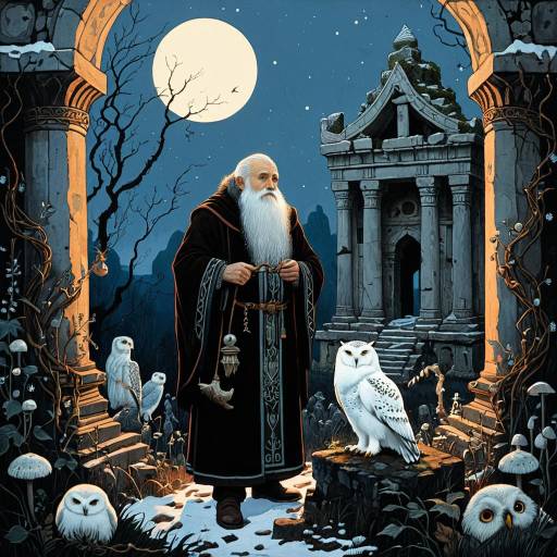 Elderly Dwarf Herbologist in Twilight Temple