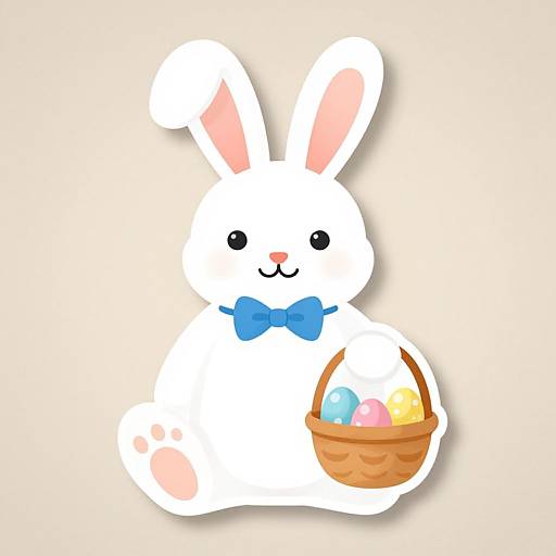 Adorable Easter Bunny Clip Art
