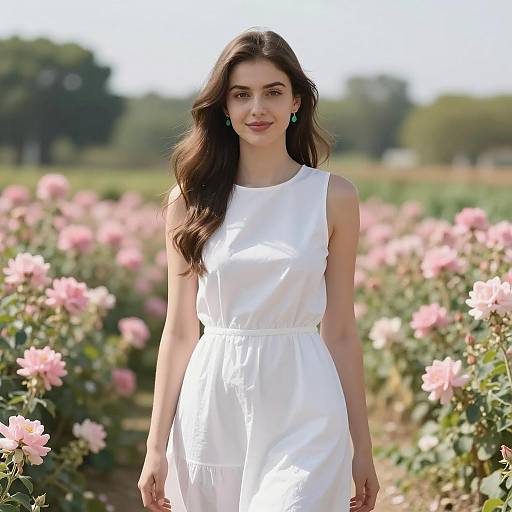 Serene Portrait of a Young Woman