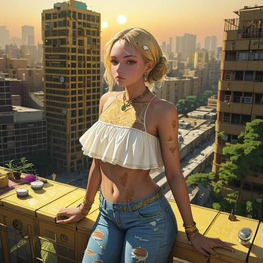 Summer Vibes: Urban Girl in Nature
