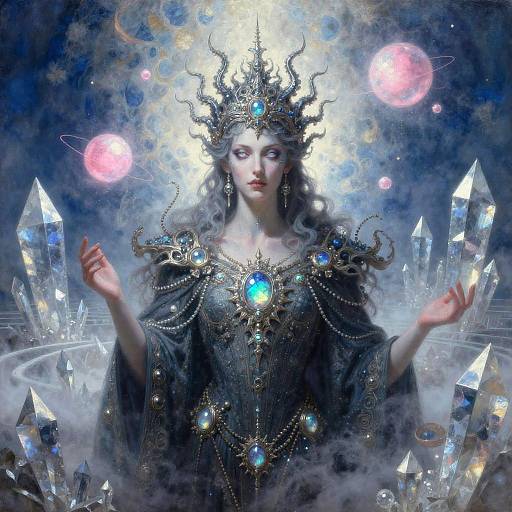 Arcane Mage in Crystal Labyrinth