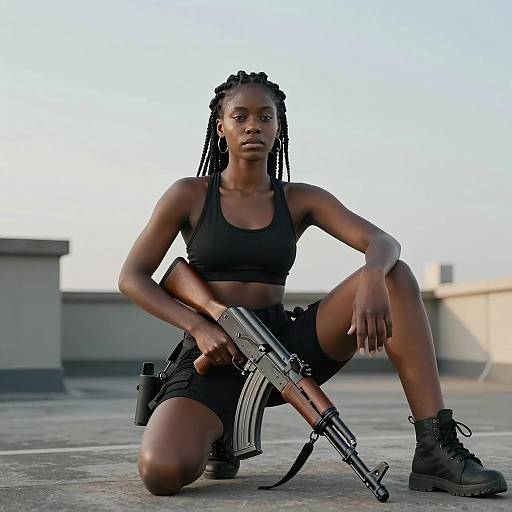 Calm Warrior: Portrait of Strength