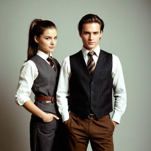 Elegant Formal Outfit with Solo Character