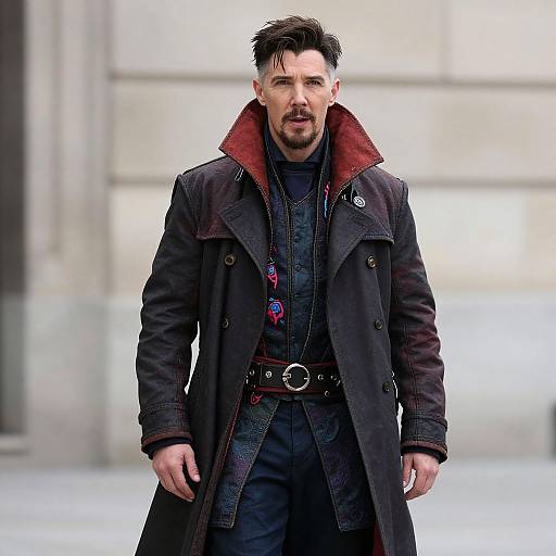 Realistic Doctor Strange Cosplay Portrait