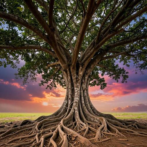 Colossal Cosmic Tree Guardian
